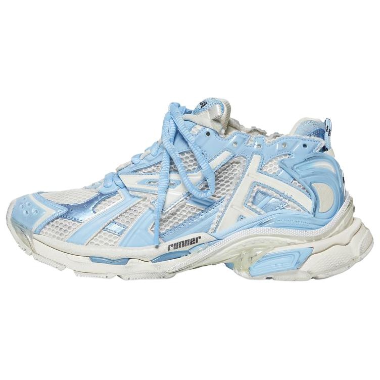 Balenciaga Runner White Blue