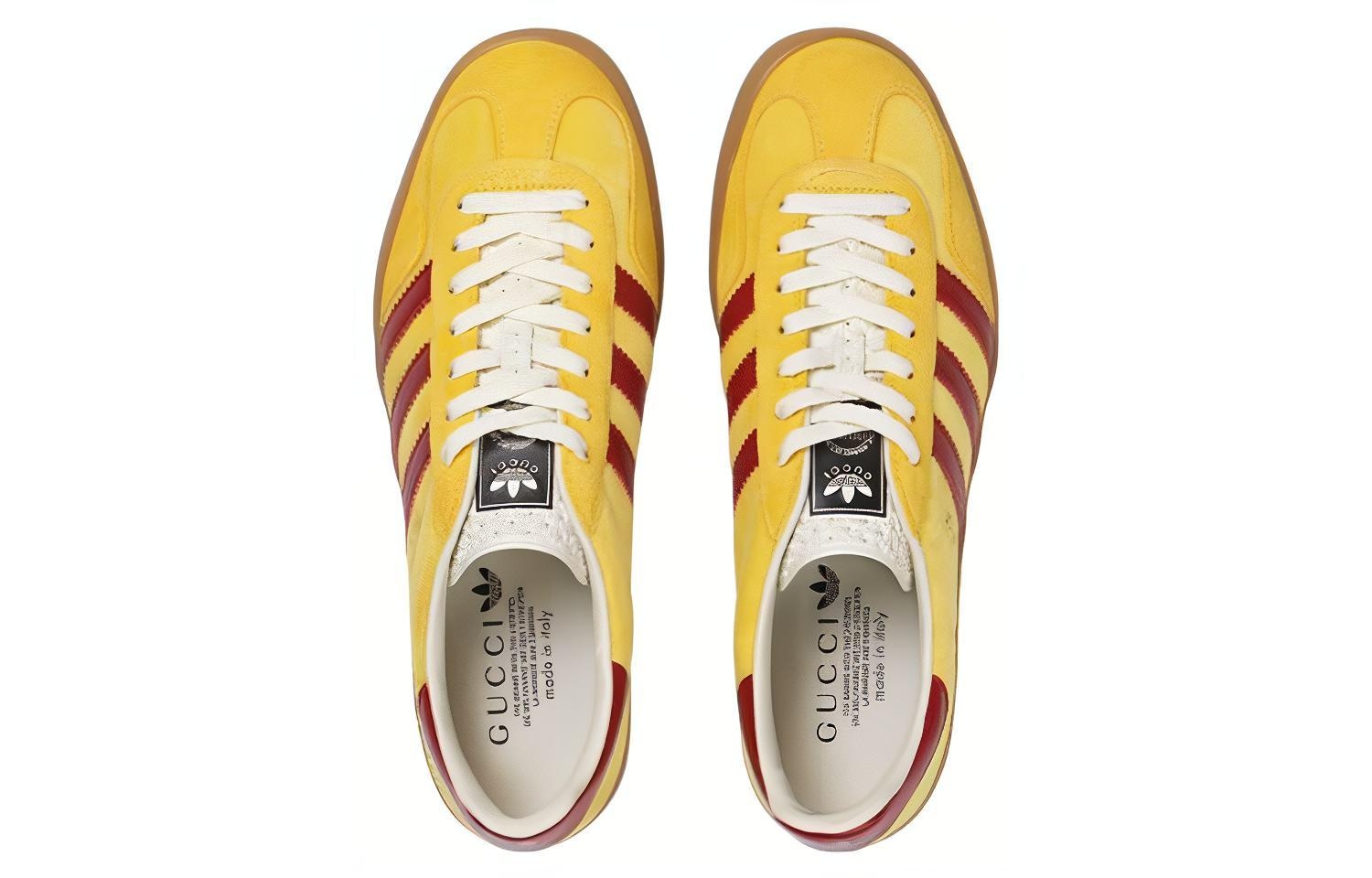 Gucci adidas x Gucci Gazelle Yellow — фото 2