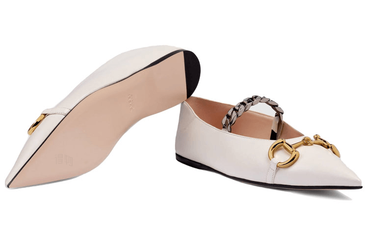 Gucci Horsebit Loafer White — фото 4