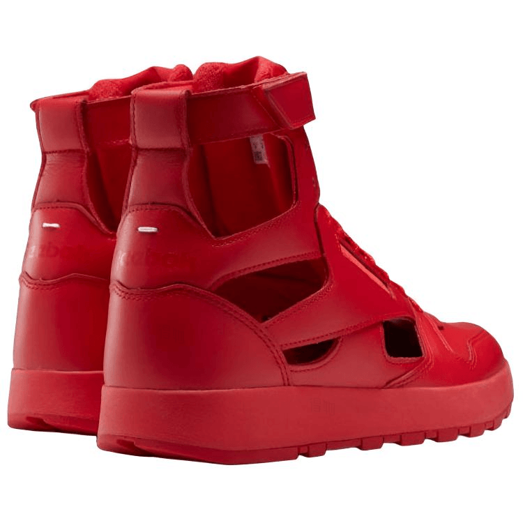 Maison Margiela Reebok x Maison Margiela Classic Leather Tabi High Red — фото 3
