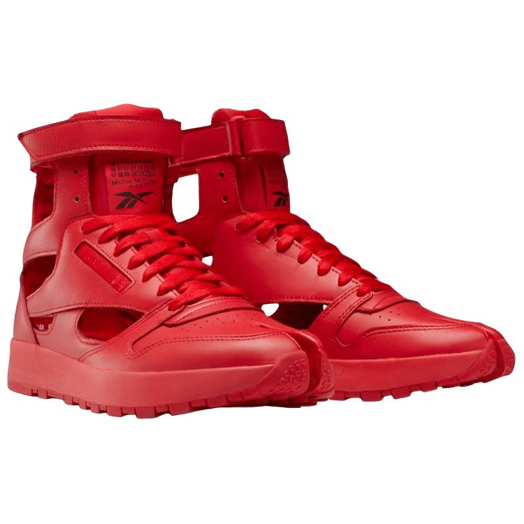 Maison Margiela Reebok x Maison Margiela Classic Leather Tabi High Red — фото 2