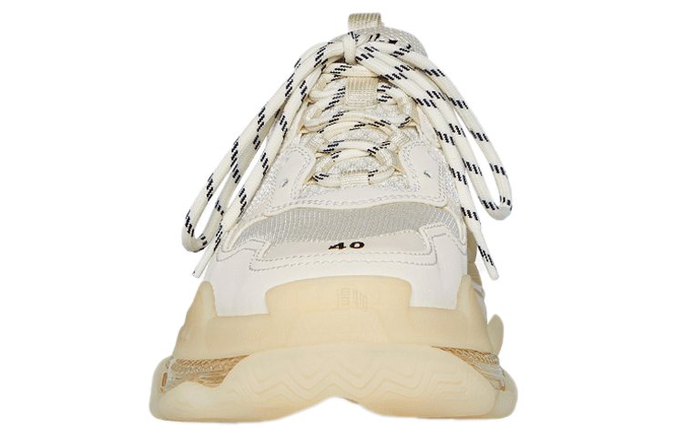 Balenciaga Triple S Clear Sole Beige — фото 2