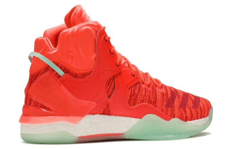 Adidas D Rose 7 Primeknit Solar Red — фото 2