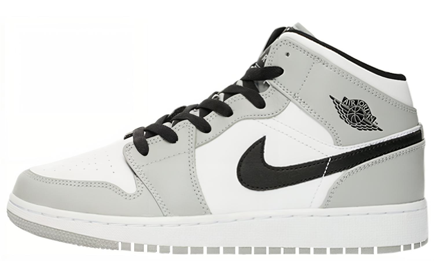 Jordan Air Jordan 1 Mid "LT Smoke Gray"Dior GS — фото 6