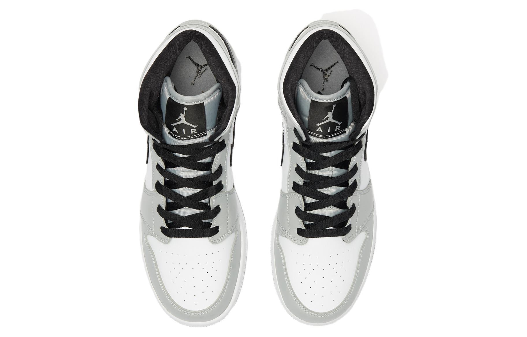 Jordan Air Jordan 1 Mid "LT Smoke Gray"Dior GS — фото 10