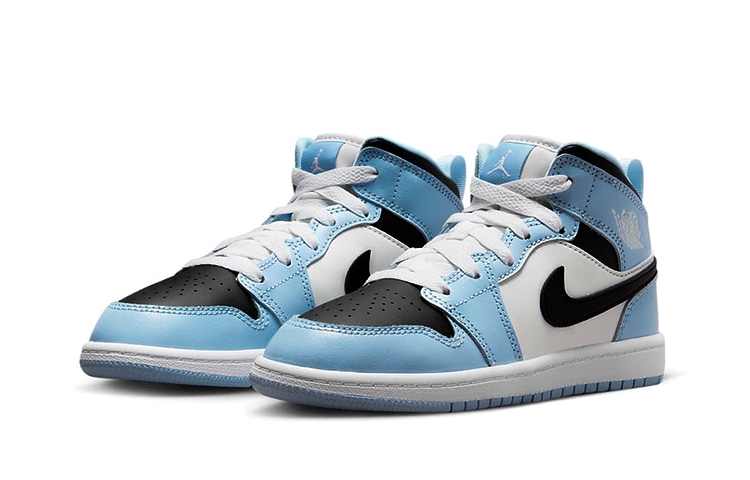Jordan Air Jordan 1 Mid "Ice Blue" — фото 3