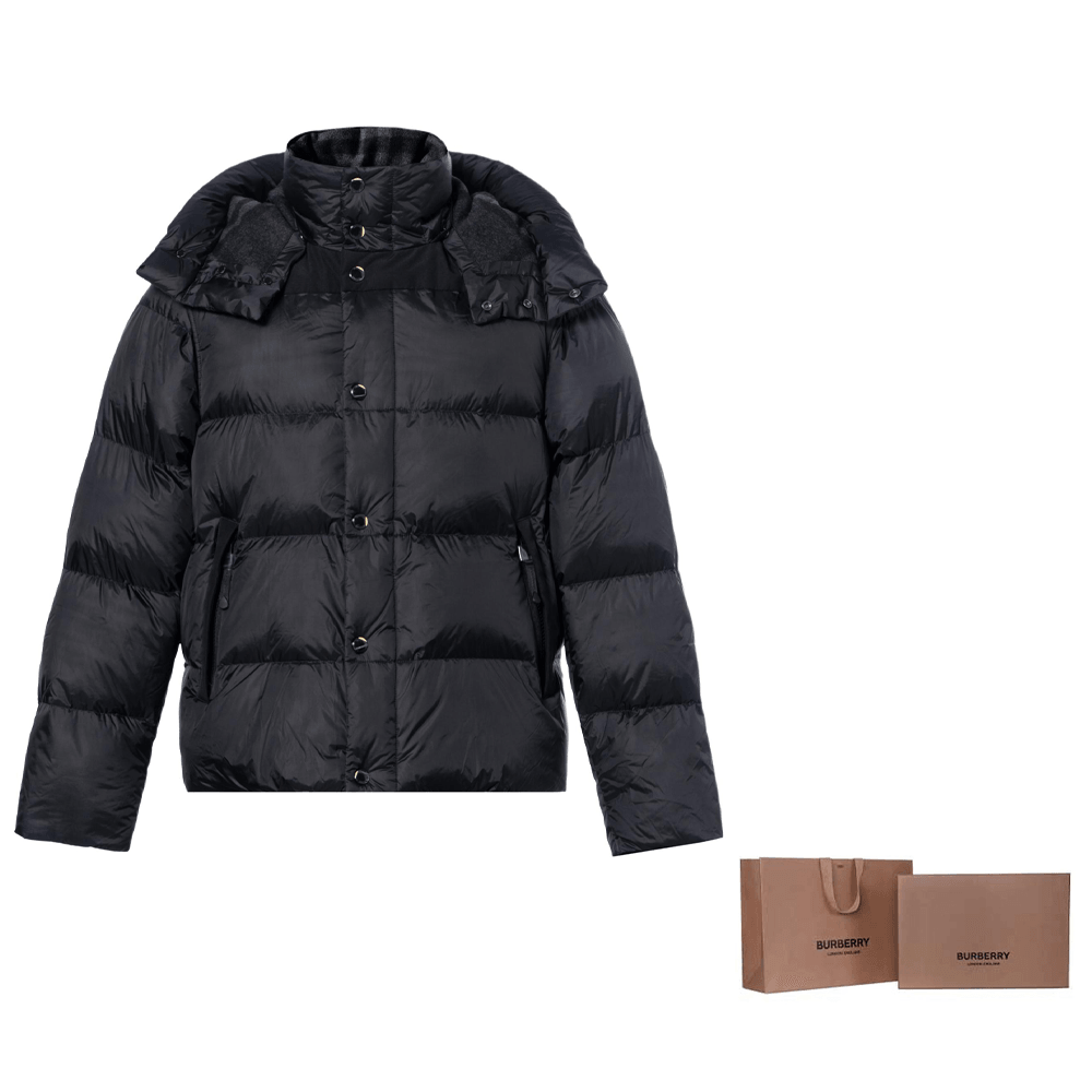 Burberry Down Jacket Black — фото 1