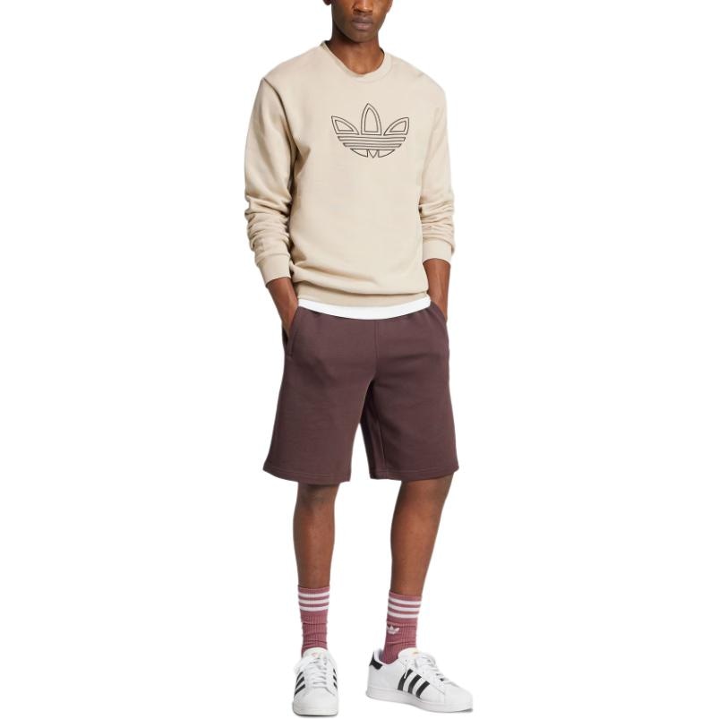 Adidas Originals Trefoil Crew FW24 Outline — фото 2