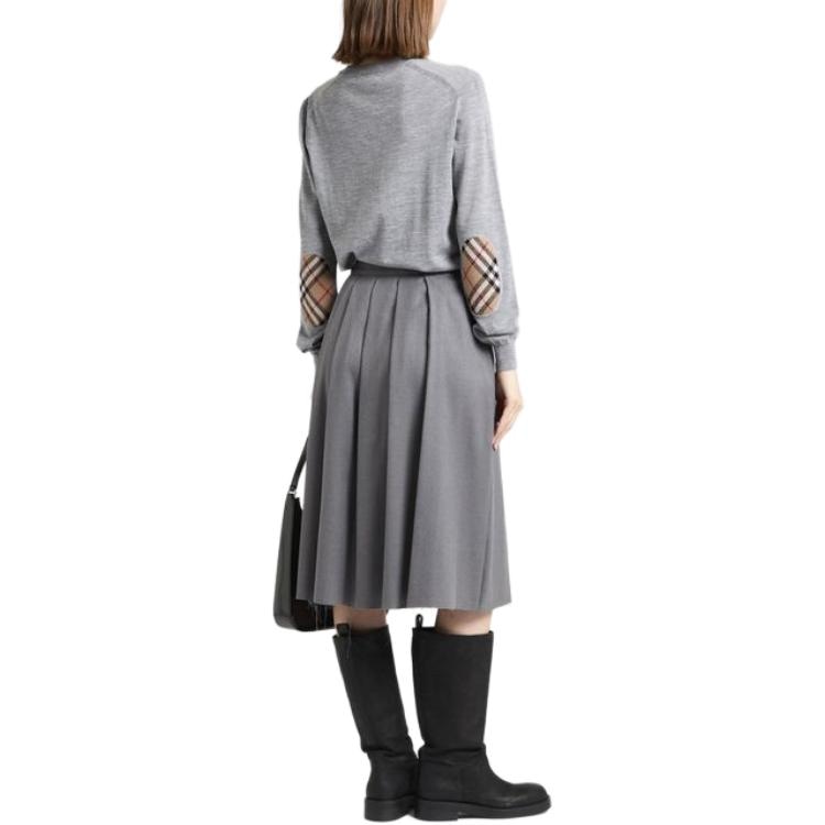 Burberry Crewneck Sweatshirt Grey — фото 4