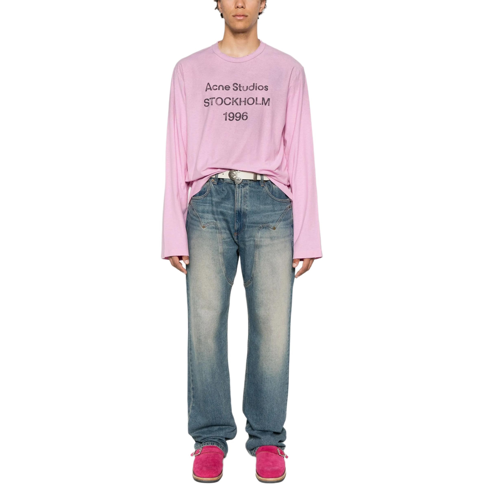 Acne Studios Футболка (Арт. CL0197-PINK) — фото 4