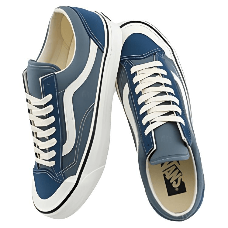 Vans Old Skool Reissue 136 Blue — фото 4
