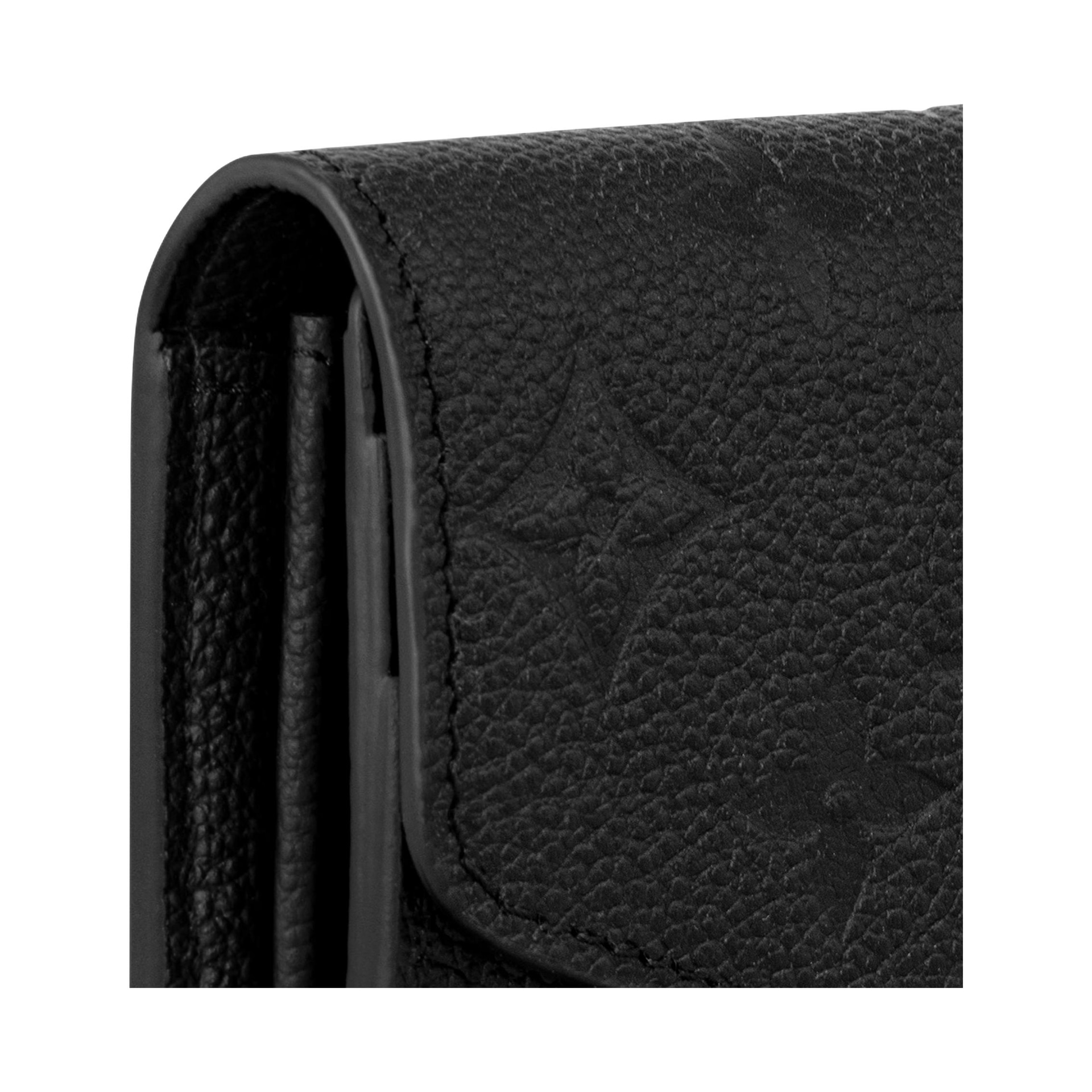 Louis Vuitton Sarah Wallet Black — фото 5