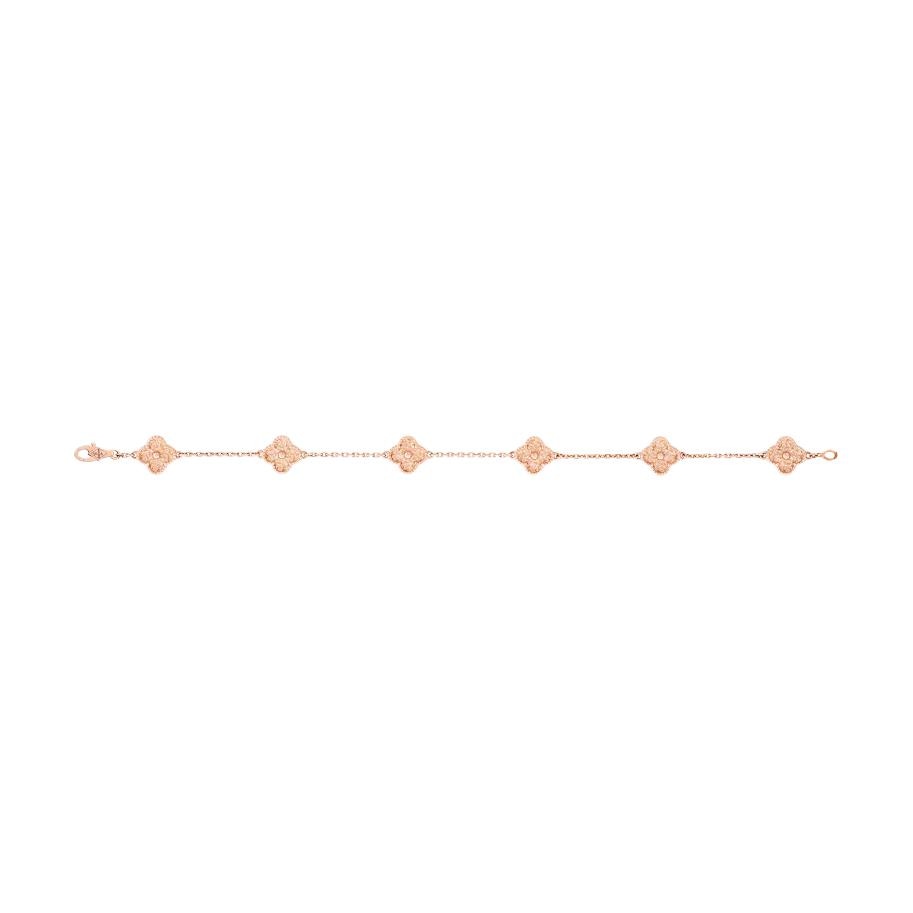 Van Cleef & Arpels Alhambra Sweet 18k Rose Gold Bracelet — фото 1