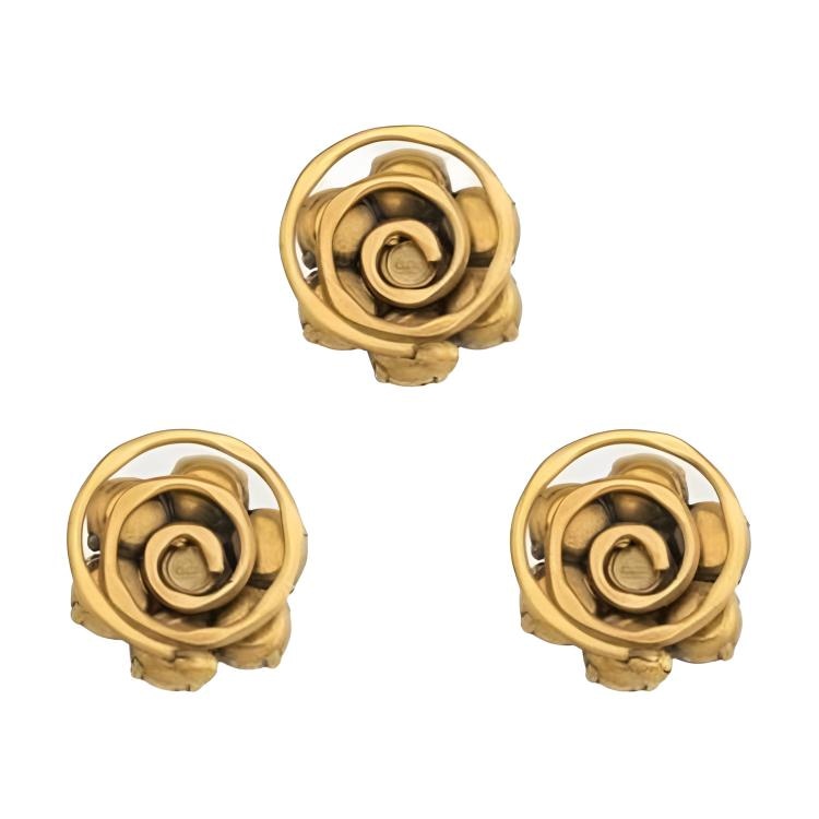 Gucci Floral Stud Earrings — фото 1