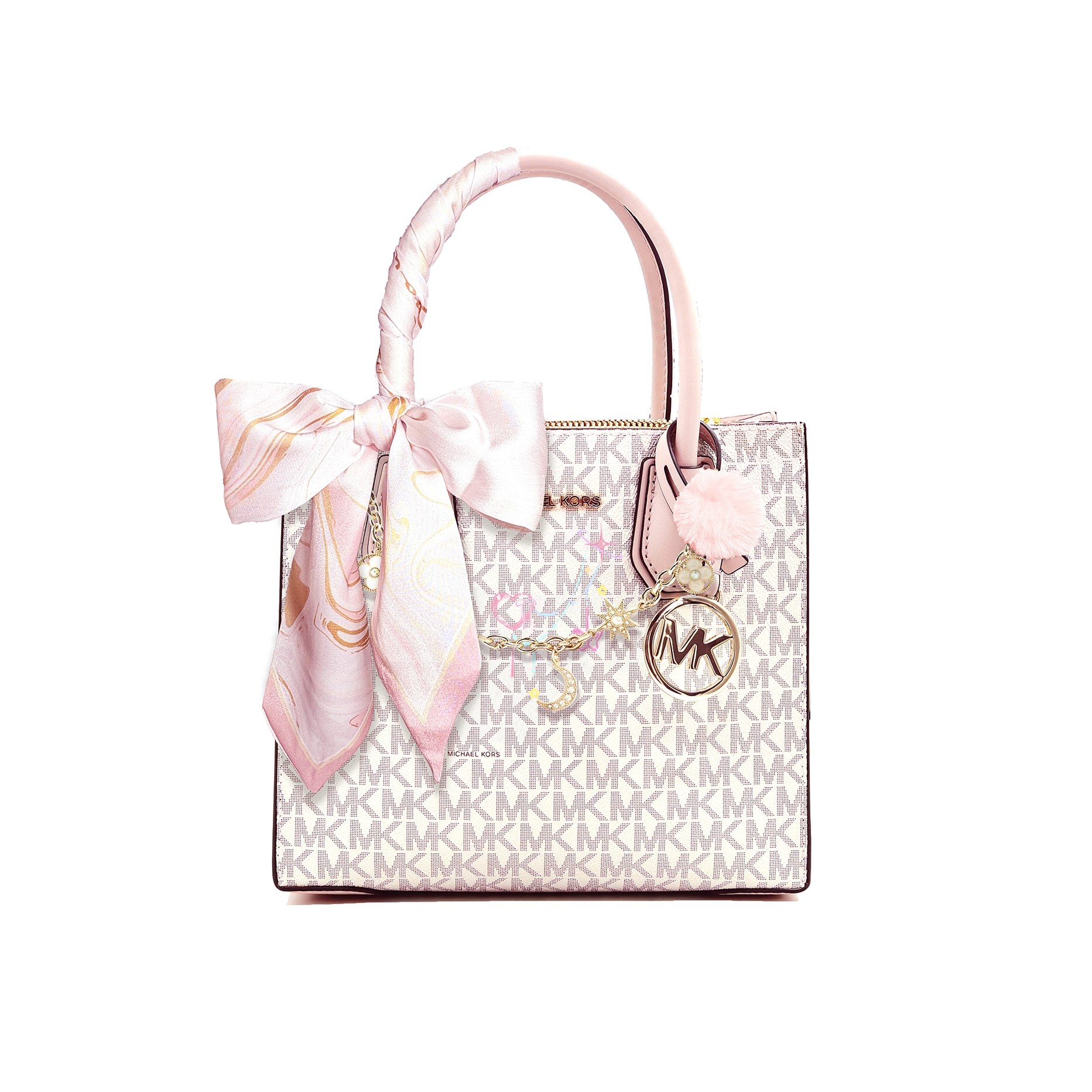 Michael Kors KORS Tote Bag Light Pink — фото 6