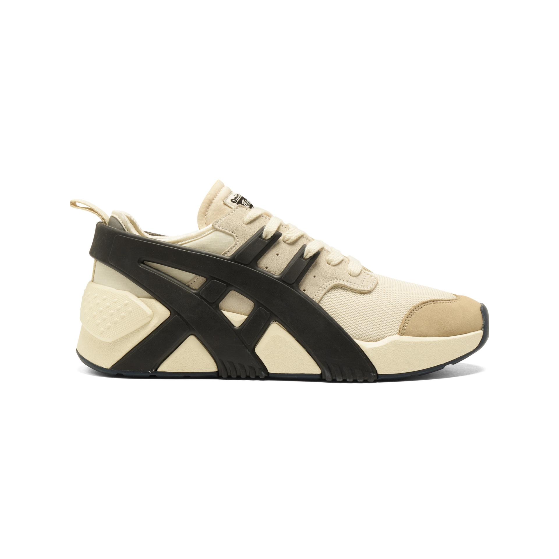 Onitsuka Tiger Big Logo Trainer Beige Black — фото 1