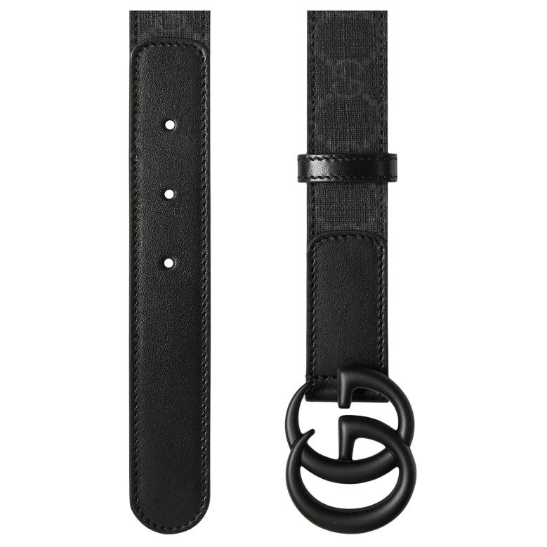 Gucci Leather Belt Black — фото 4