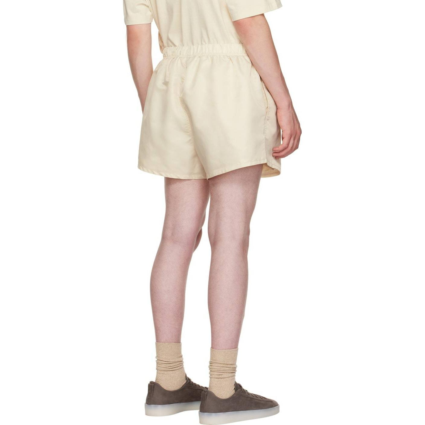 Fear Of God Essentials Nylon Running Shorts Eggshell — фото 4