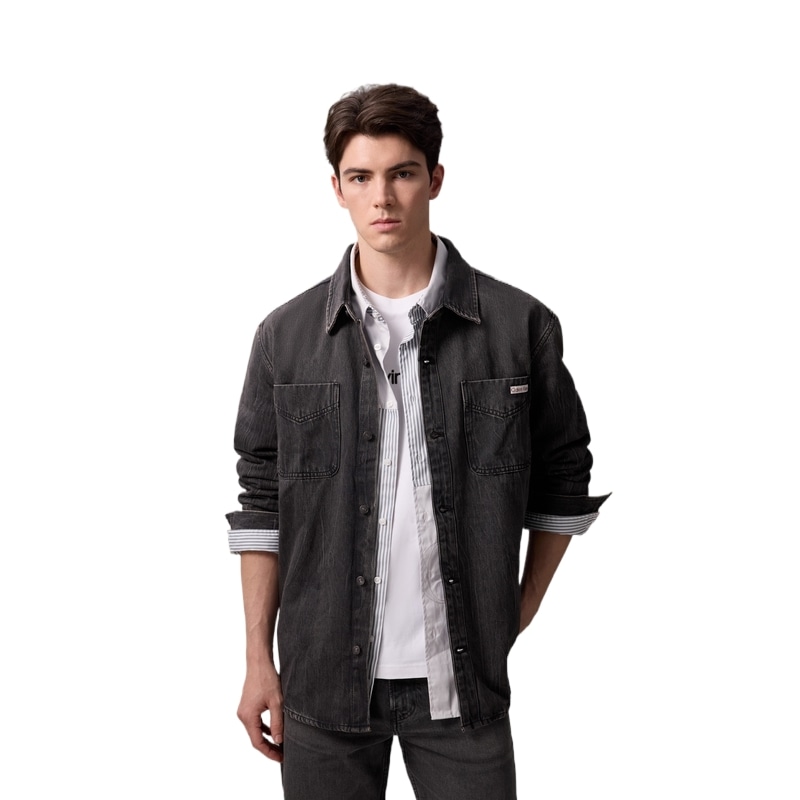 Calvin Klein Denim Black Shirt — фото 3