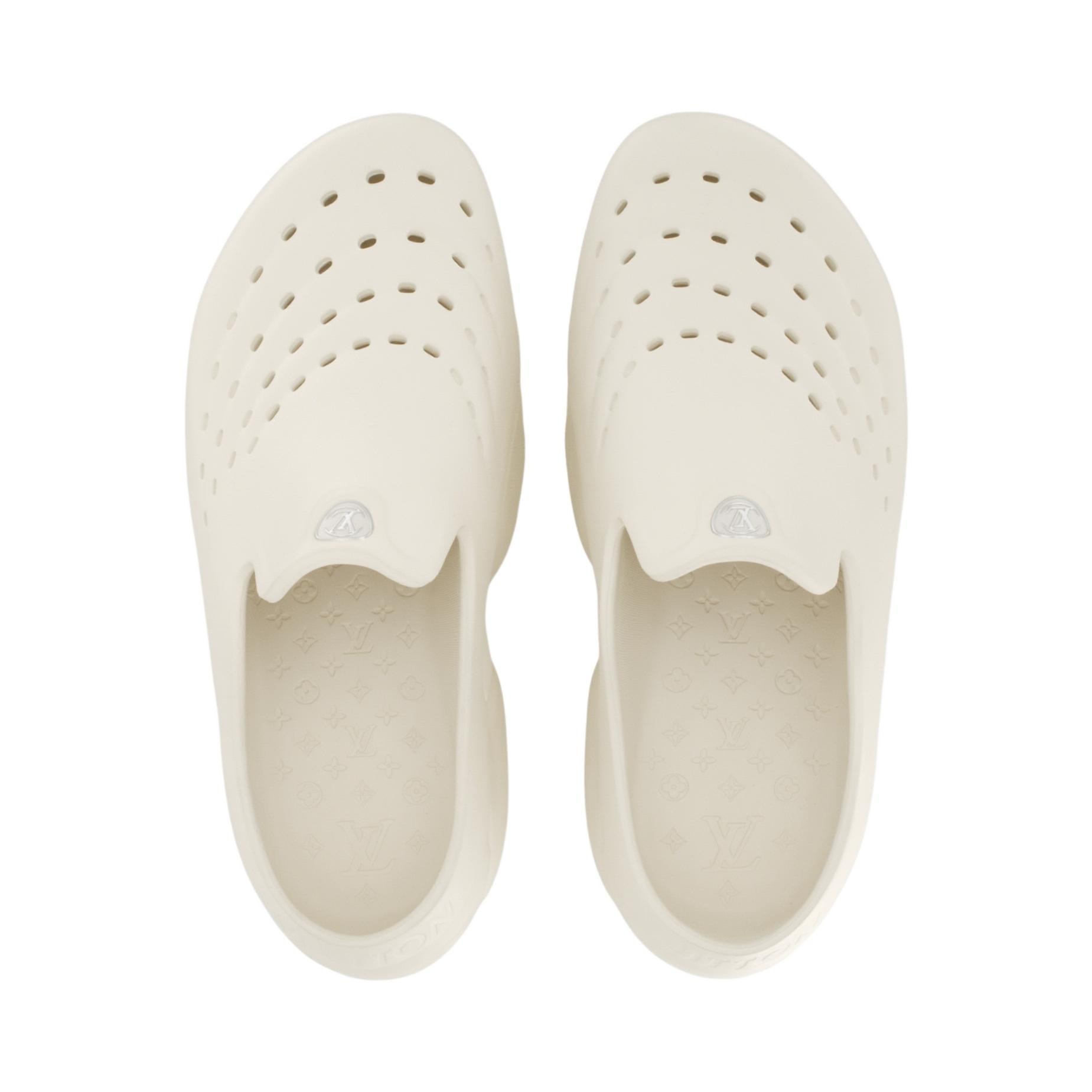 Louis Vuitton Shark Slide White — фото 3