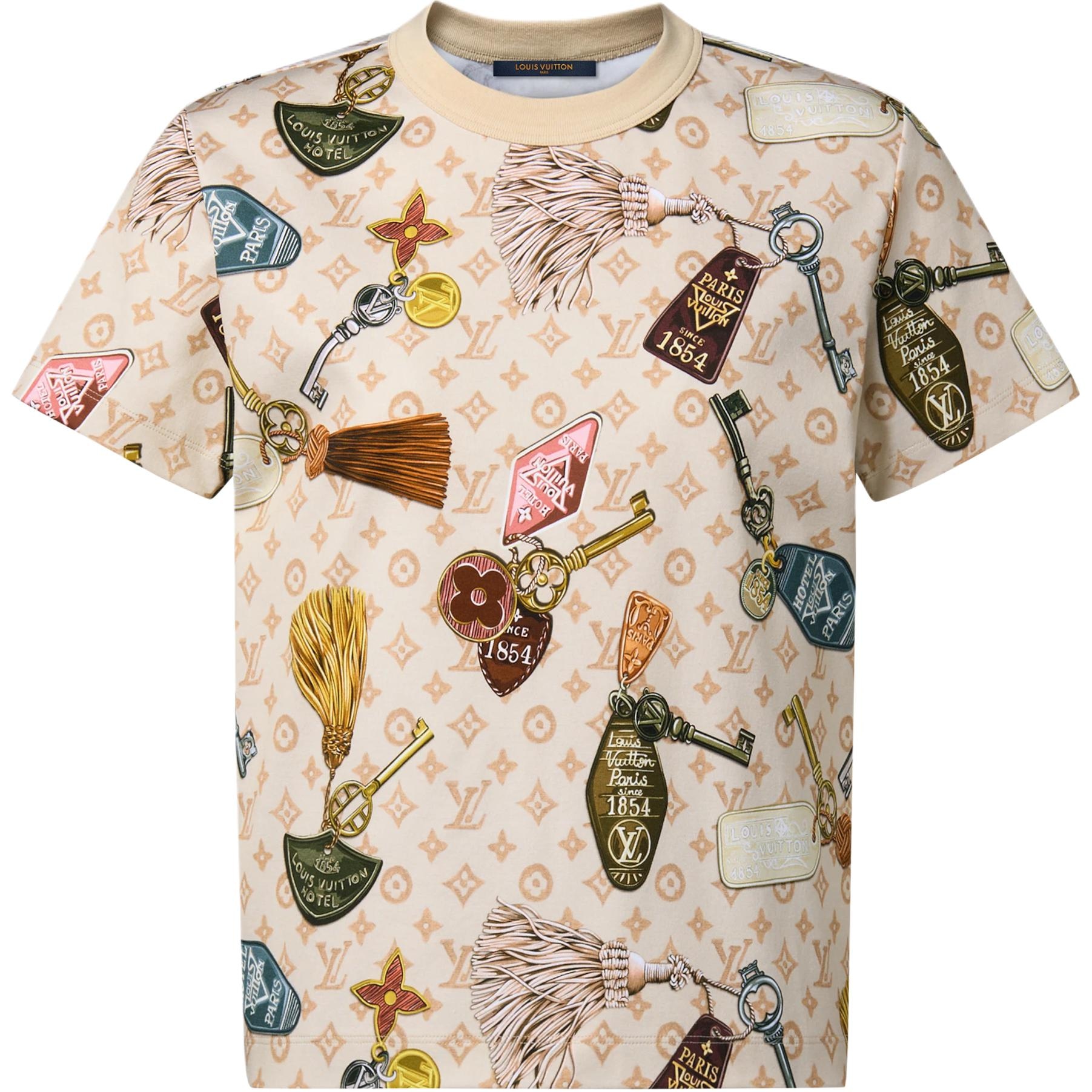 Футболка Louis Vuitton Monogram SS26 Flight Mode T