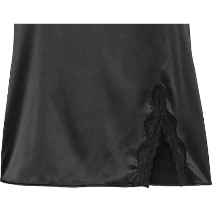 Victoria'S Secret Tease Satin Lace-Trim Mini SlipBk V — фото 3