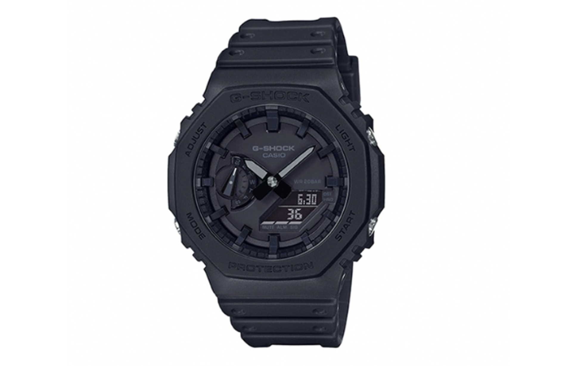 Casio GA-2100 Silver Violet — фото 1