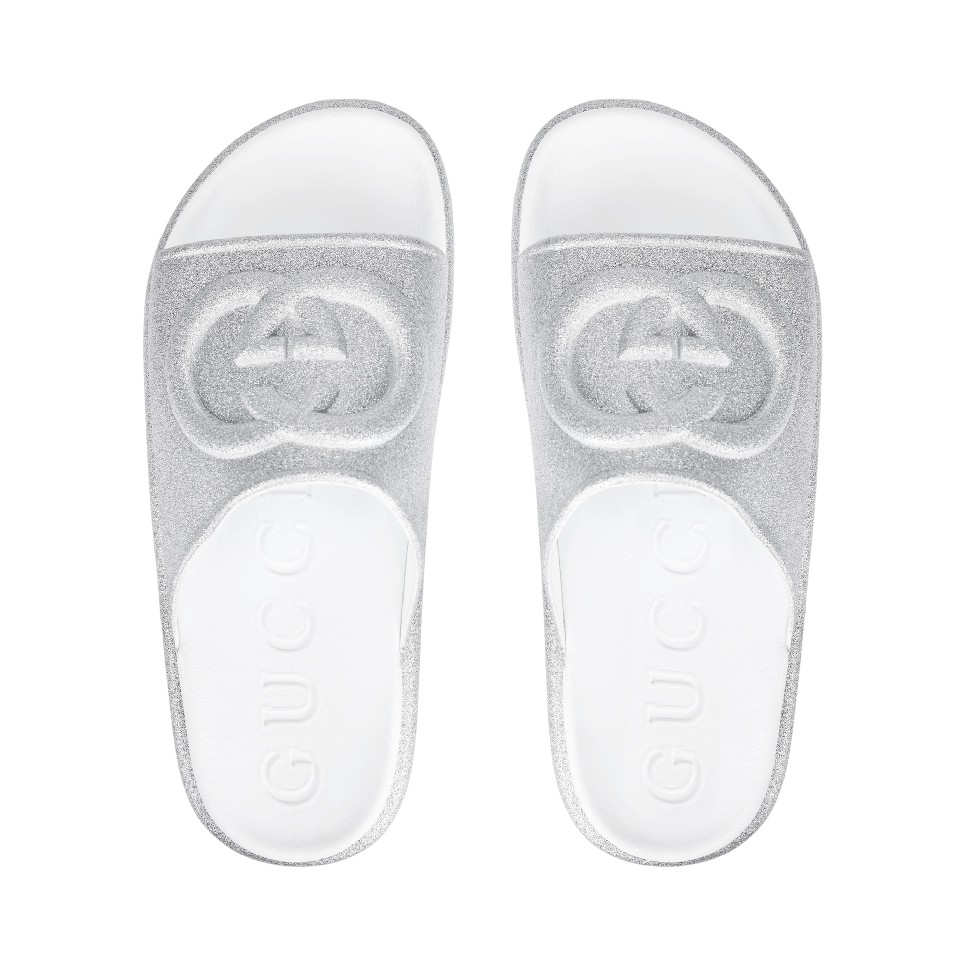 Gucci Slide Silver — фото 2