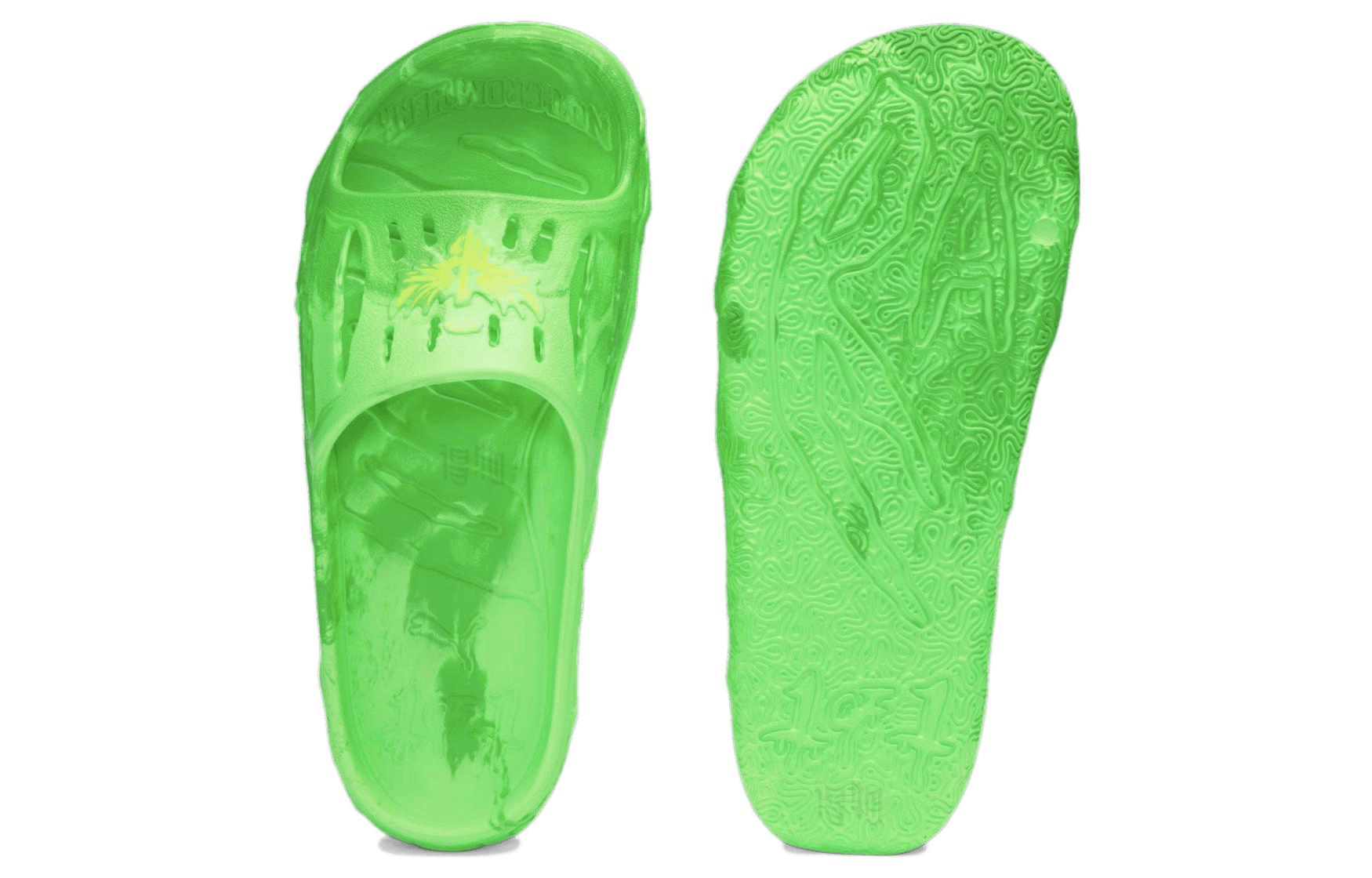 Puma MB.03 Slide Fluorescent Green — фото 3
