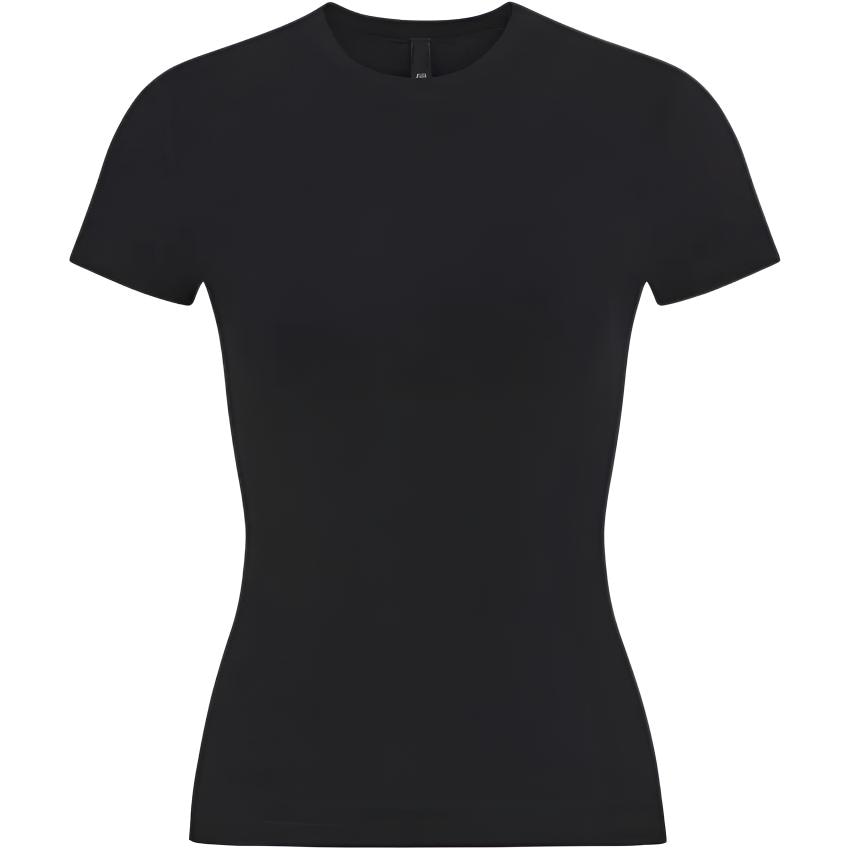 Футболка Skims New Vintage T-Shirt Onyx