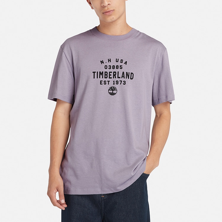Timberland Logo Print T-Shirt — фото 3