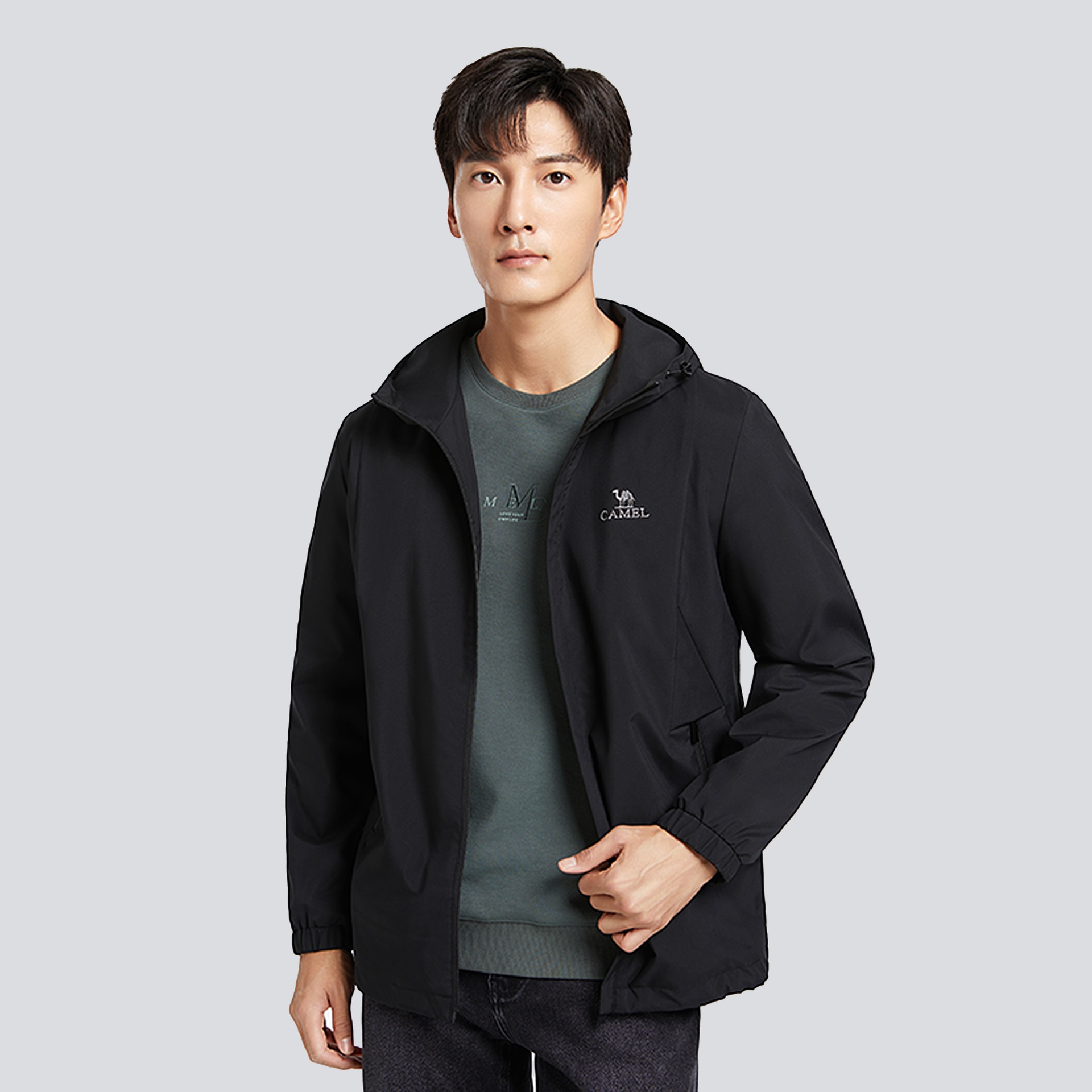 Camel City Function Series Hoodie Jacket Black — фото 2
