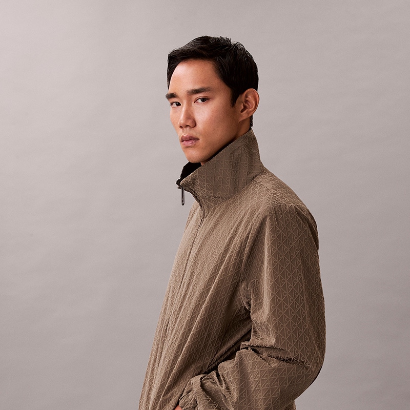 Calvin Klein Reversible Flocked Jacket — фото 4