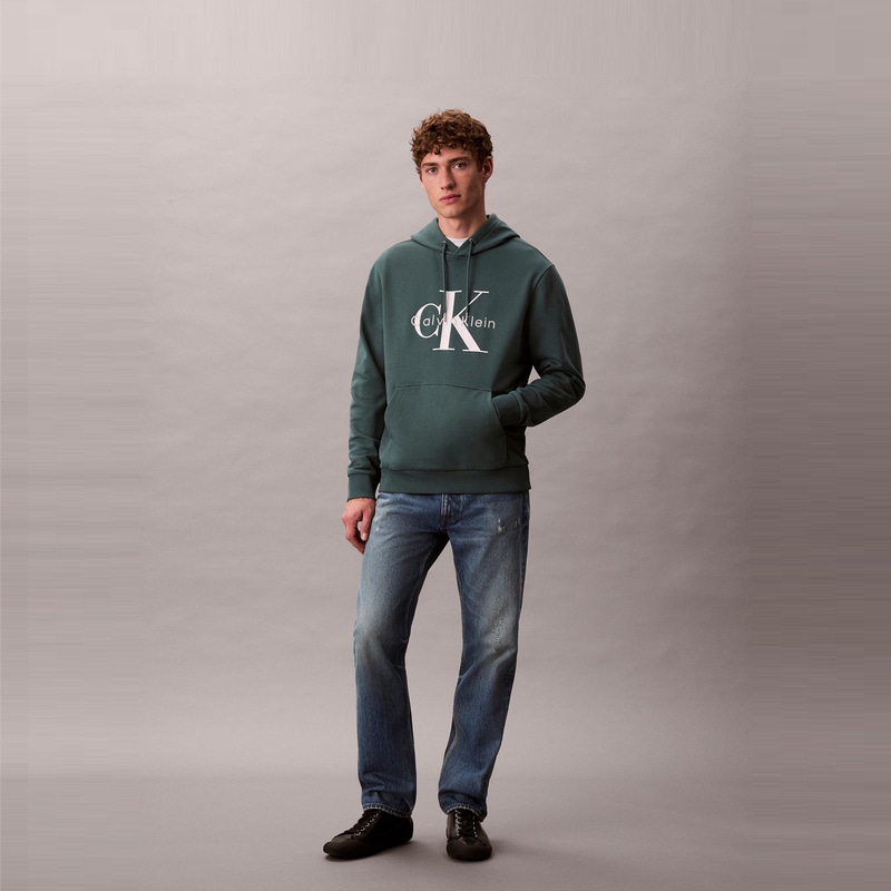 Calvin Klein Letter Print Hoodie — фото 11