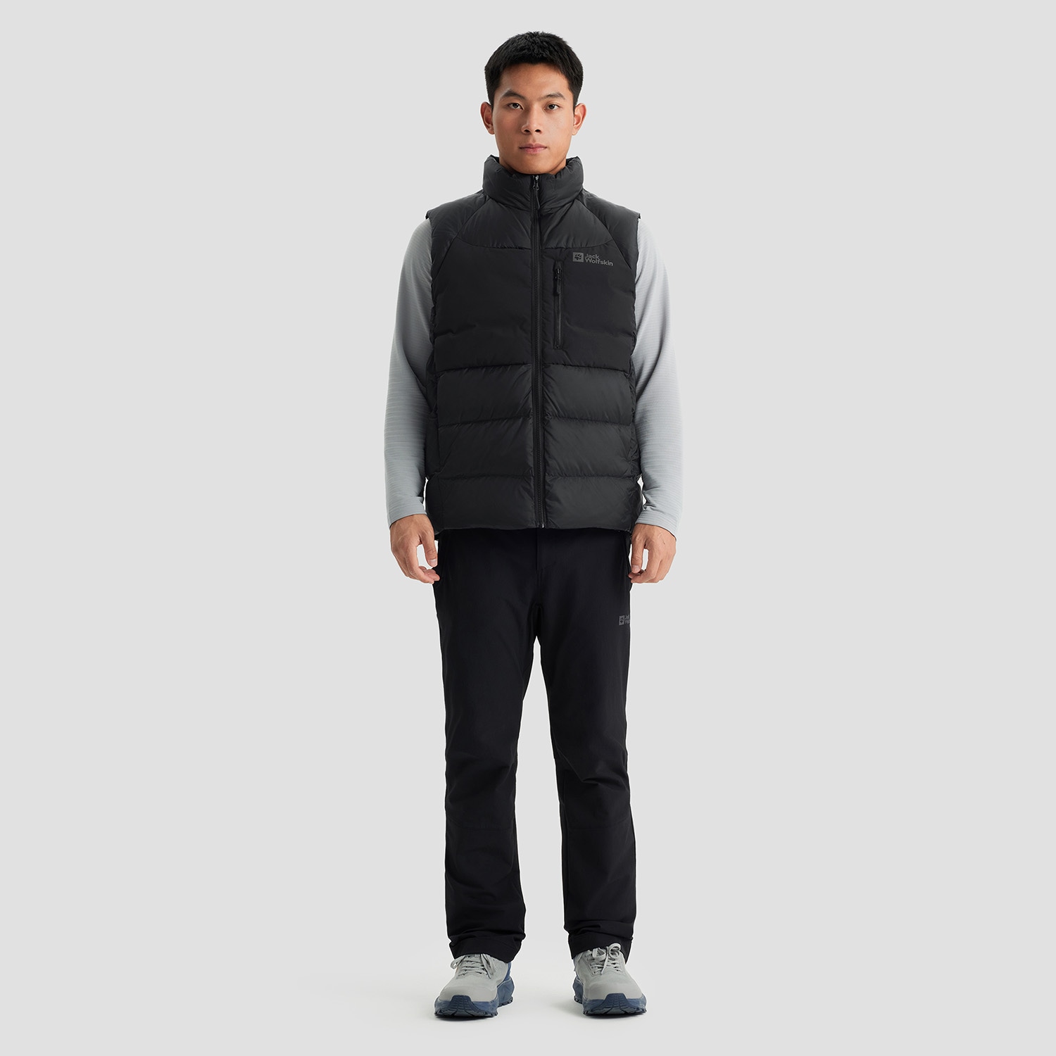 Jack Wolfskin Vest Black — фото 3
