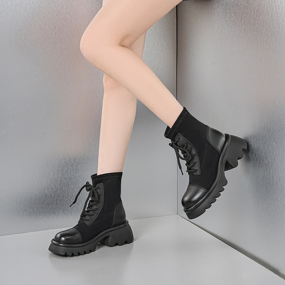 Eblan Short Boots Black — фото 5