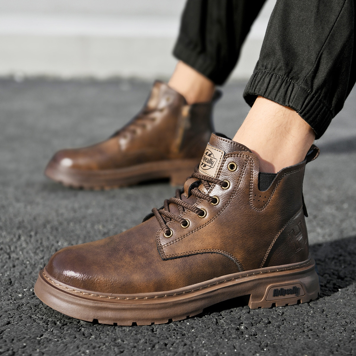 Hla PU Ankle Boots — фото 10