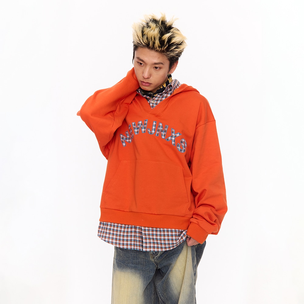 江南先生 Mr. Jiangnan Vintage Patchwork Hoodie — фото 7