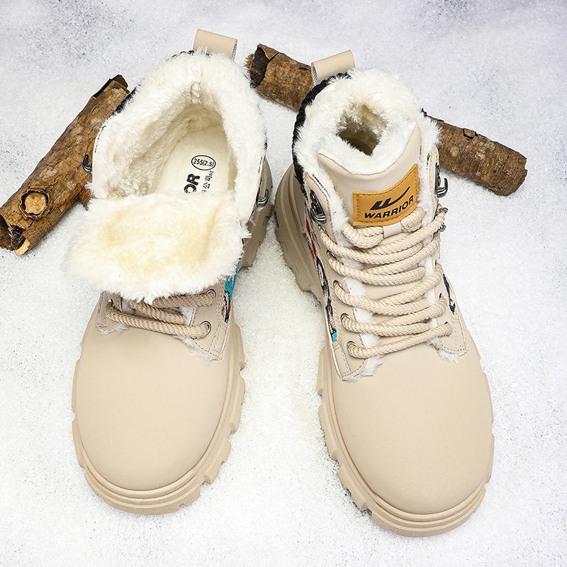 Warrior Martin Boots Beige Black — фото 5