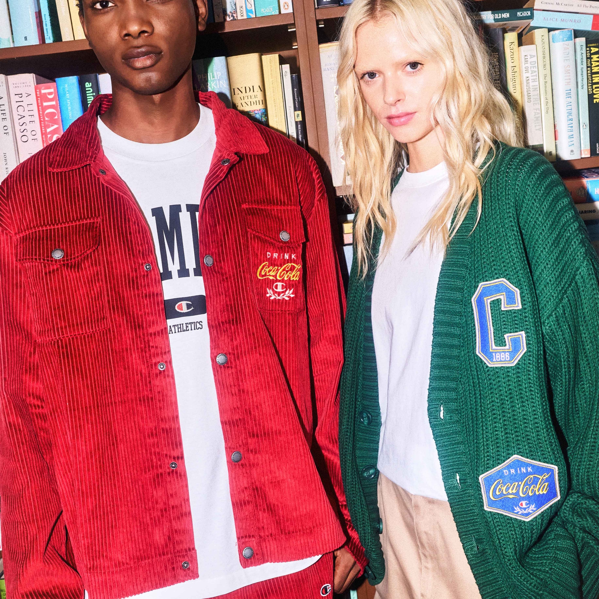 Champion x Coca-Cola V-Neck Knit Sweater — фото 4