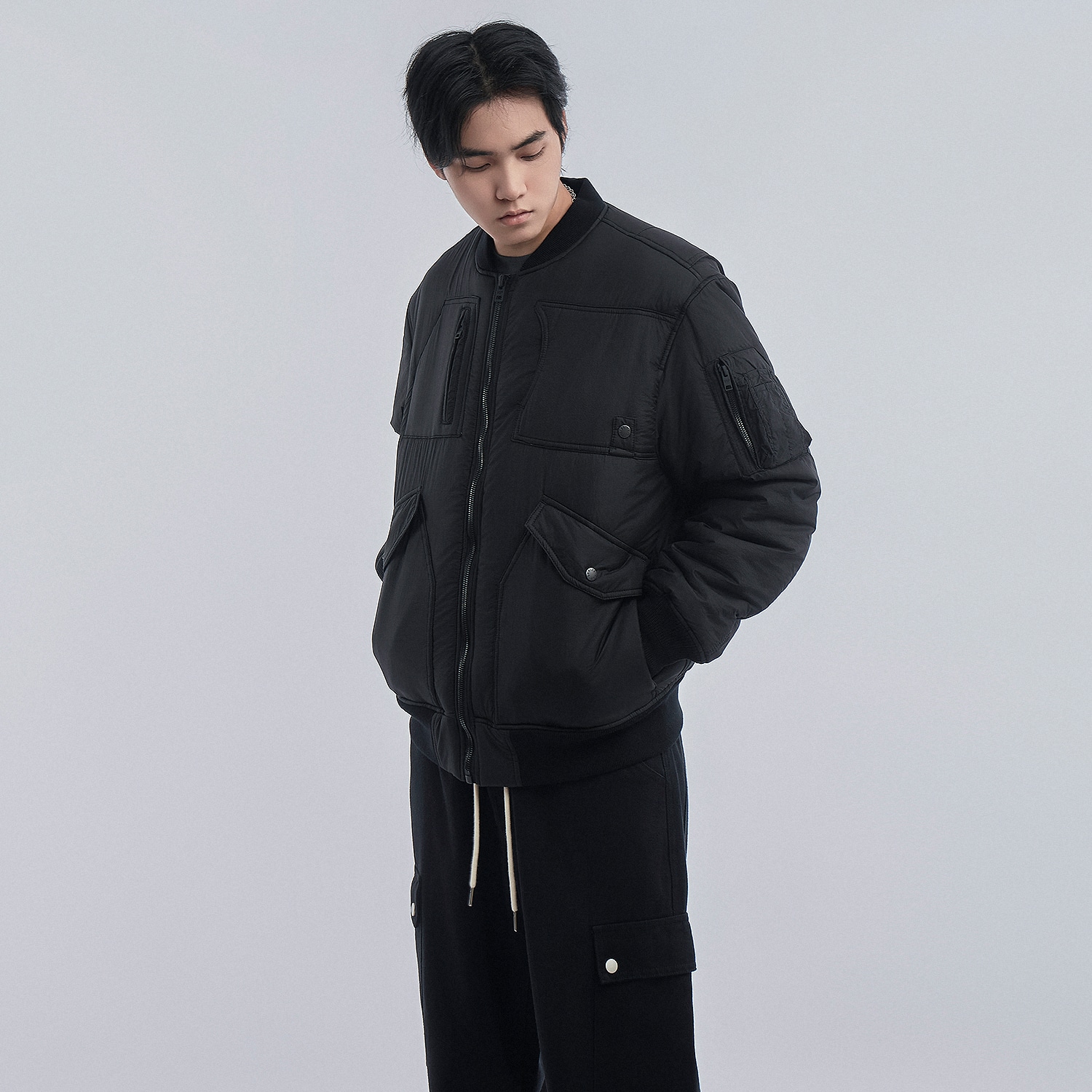 Vip Functional Series Bomber Jacket Black — фото 9
