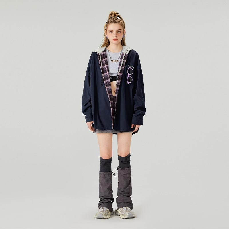 Lamlicka SS24 Hooded Jacket Purple — фото 9