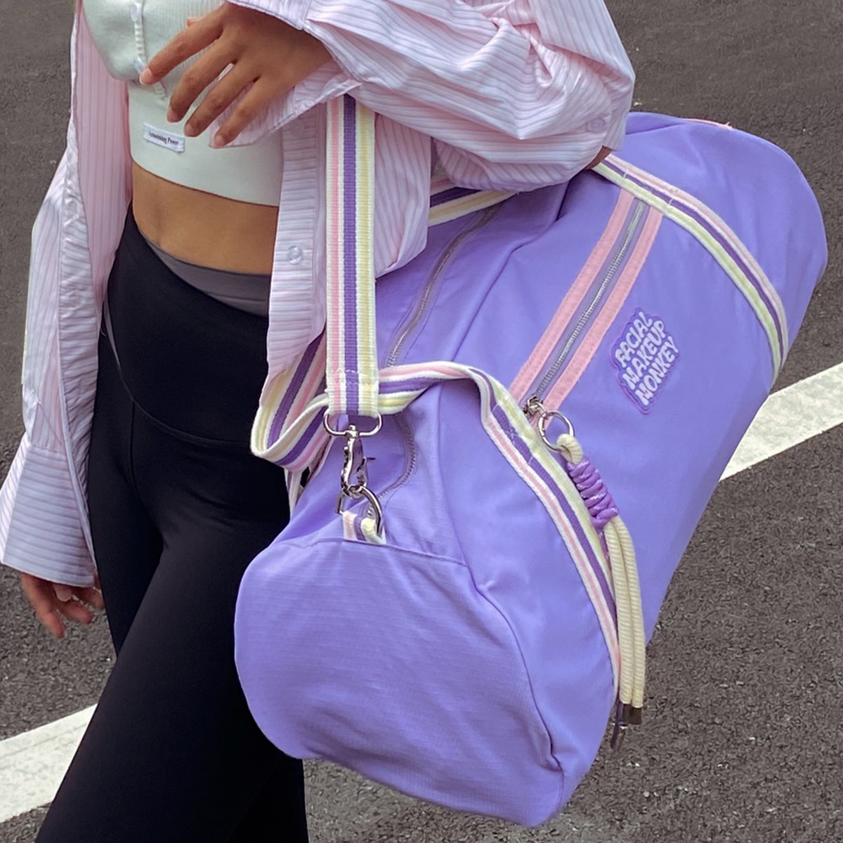Hatini赫缇妮 Hatini Large Gym Bag Purple — фото 4