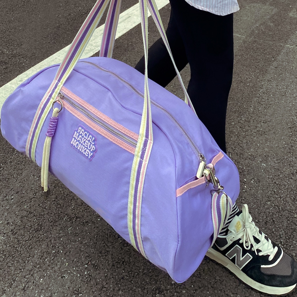 Hatini赫缇妮 Hatini Large Gym Bag Purple — фото 2