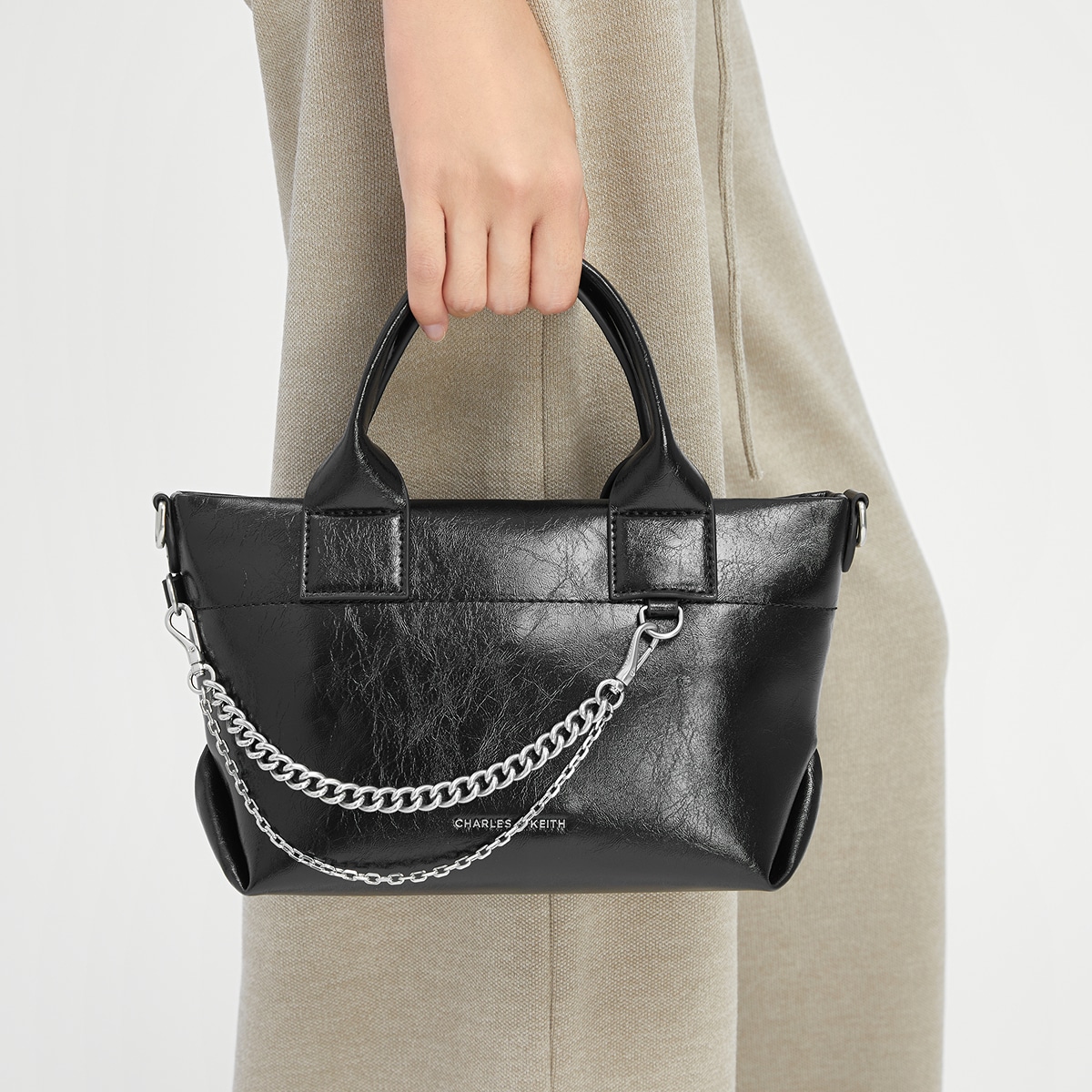 Charles&Keith CHARLESKEITH ck Tote PU — фото 5