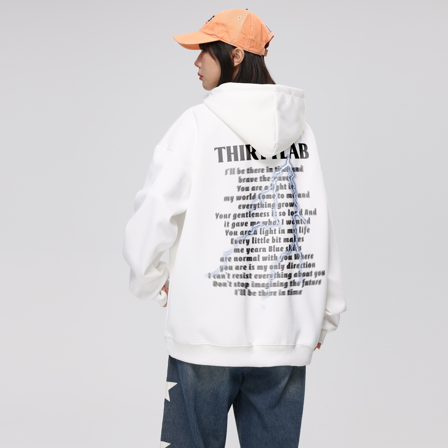30Braid Vintage Graffiti Pullover Sweatshirt — фото 4