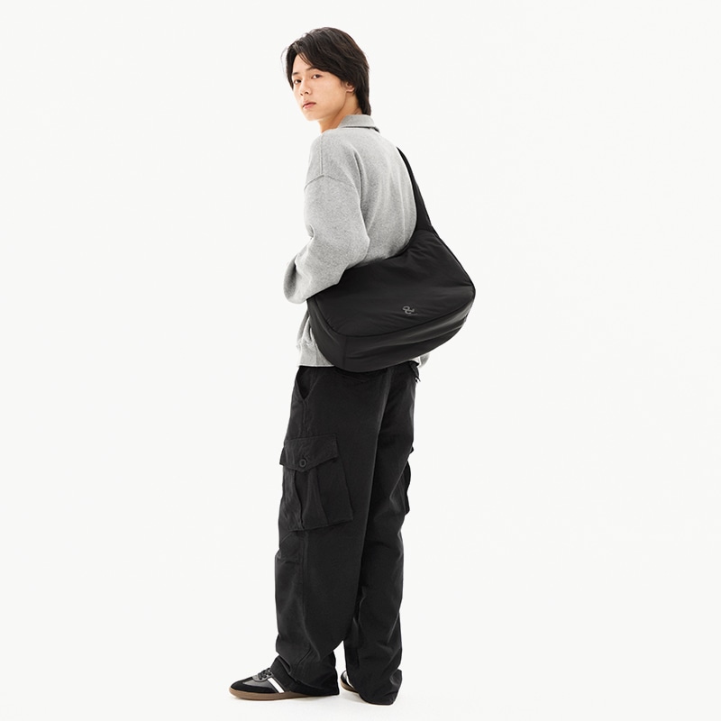 闪潮/LIVEBOX EN DIRECT LIVEBOX Nylon Crossbody Bag — фото 11