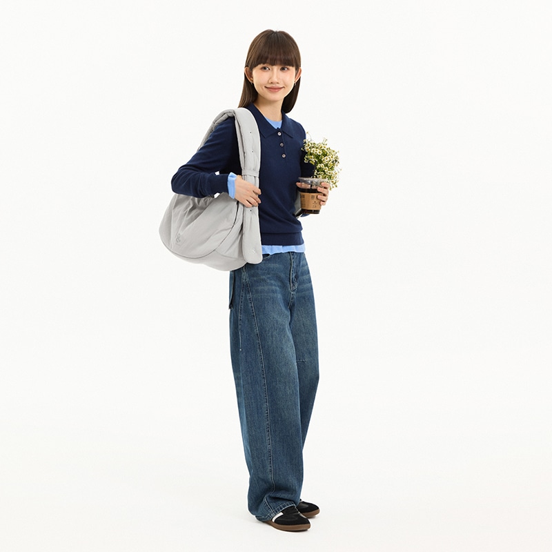 闪潮/LIVEBOX EN DIRECT LIVEBOX Nylon Crossbody Bag — фото 9