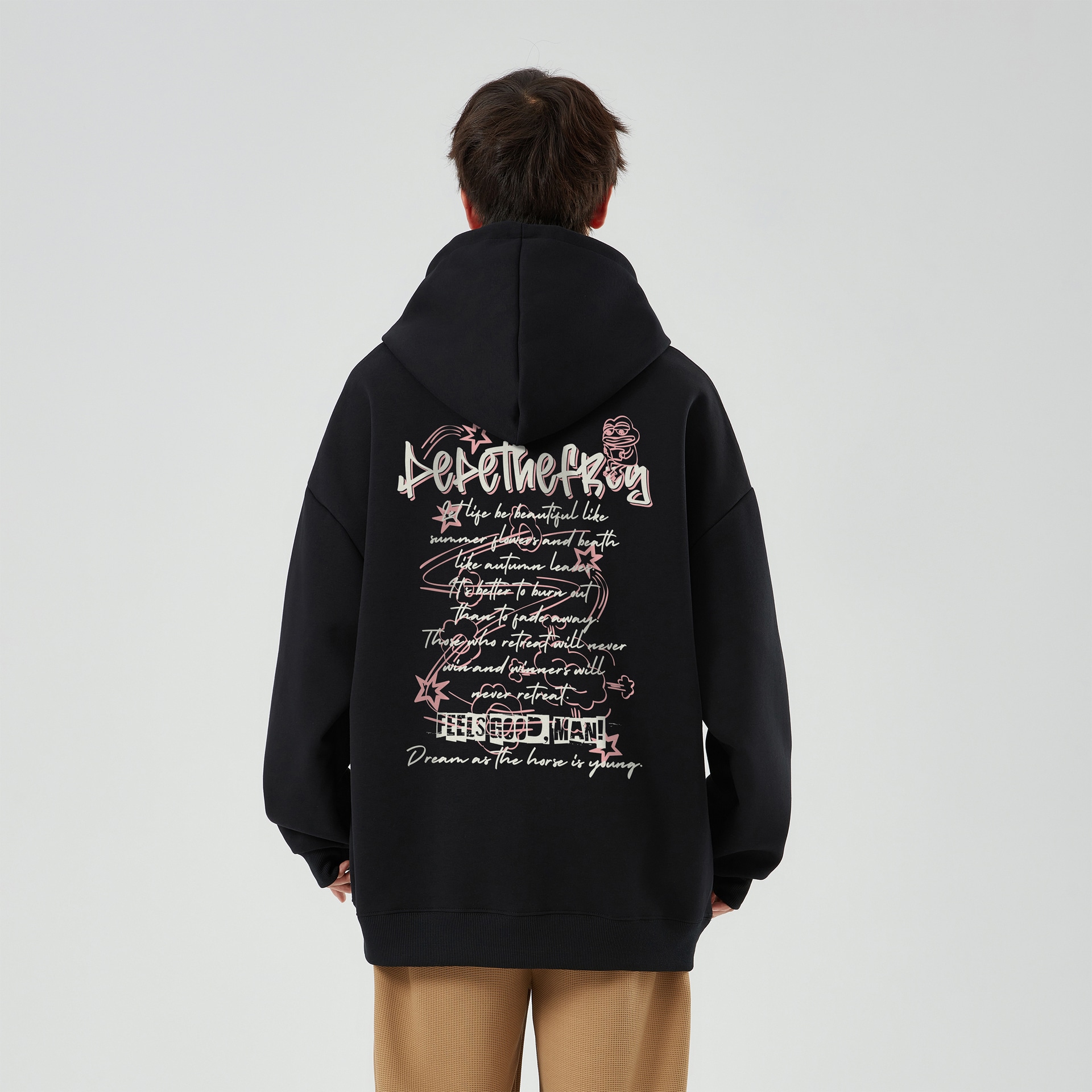 Pepe The Frog Logo Hoodie — фото 3