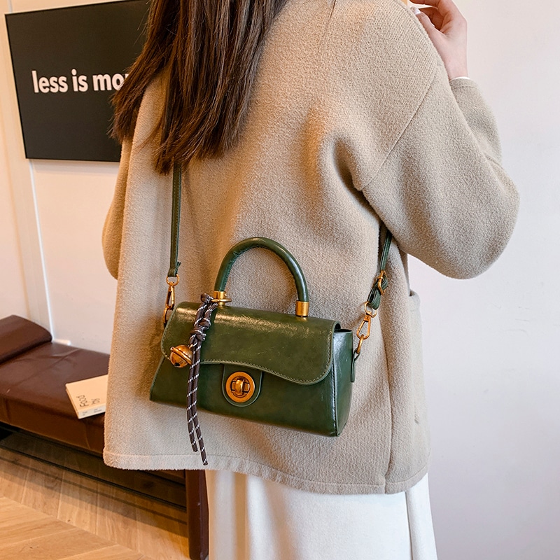 Hcxk Vintage PU Shoulder Bag — фото 8